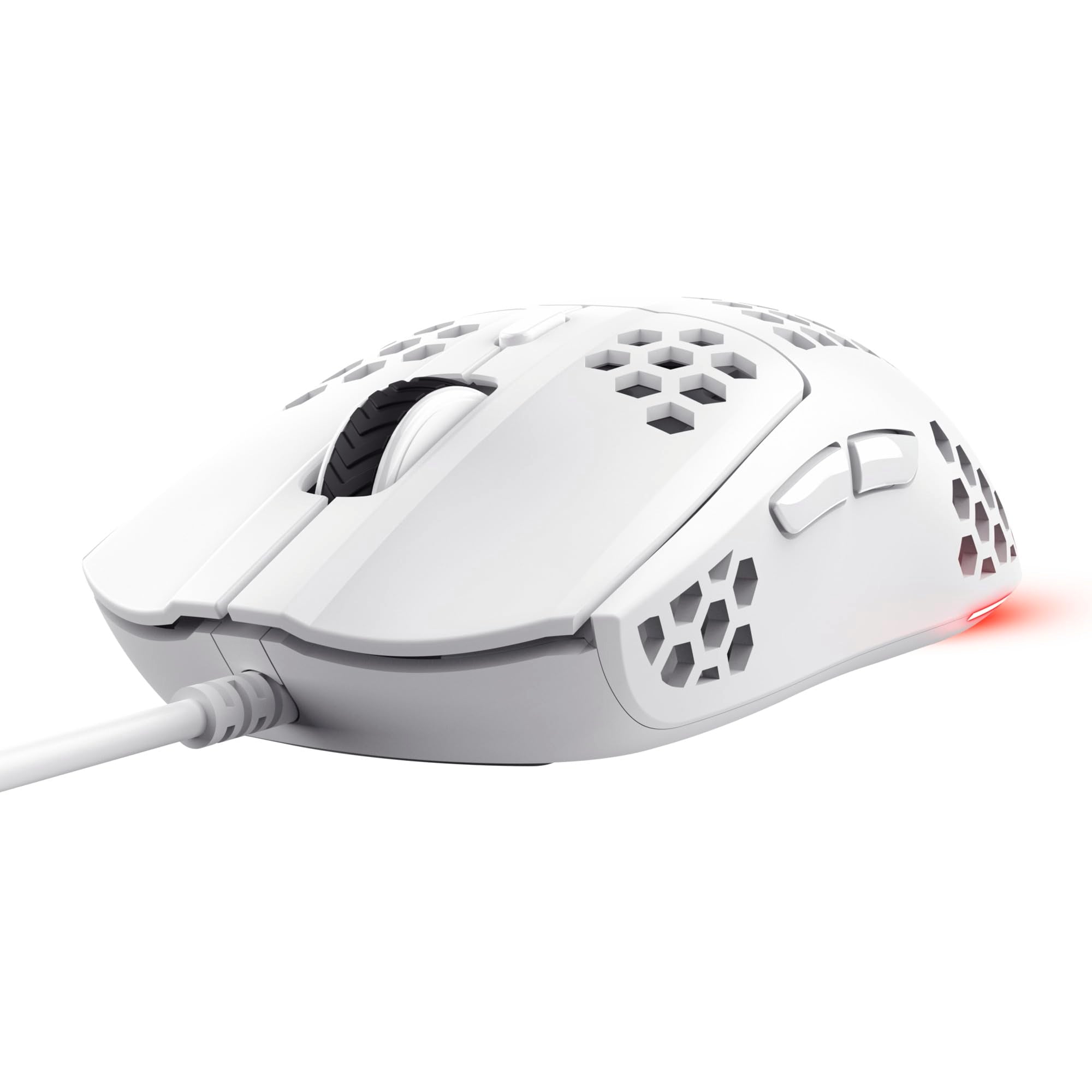 TRUST Souris gaming filaire HELOX ultra légére - Blanche