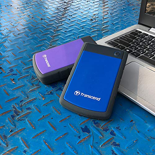 TRANSCEND 2To Disque dur externe 2.5p - Anti-choc Bleu