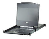 Aten CL6708MW console KVM LCD FullHD 8 ports DVI/USB/HP