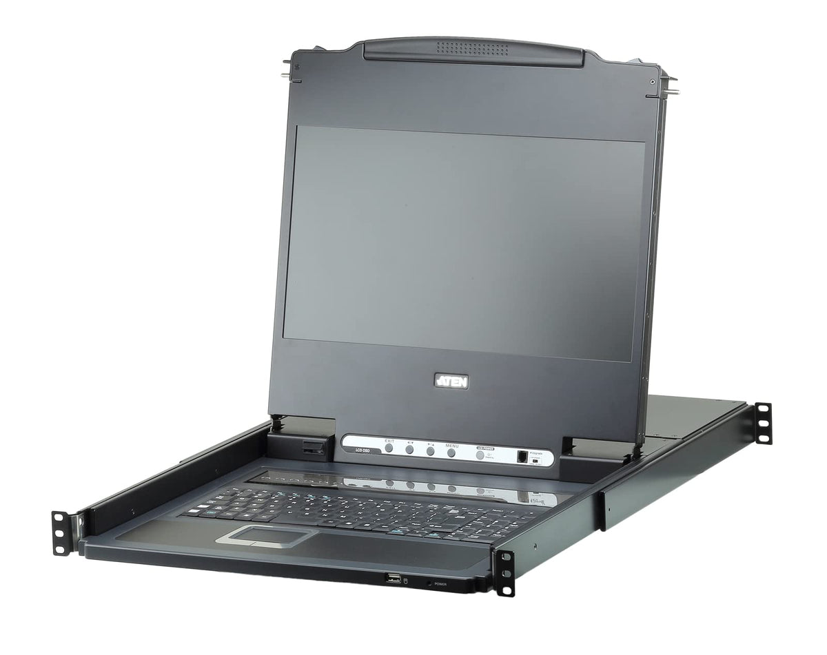 Aten CL6708MW console KVM LCD FullHD 8 ports DVI/USB/HP