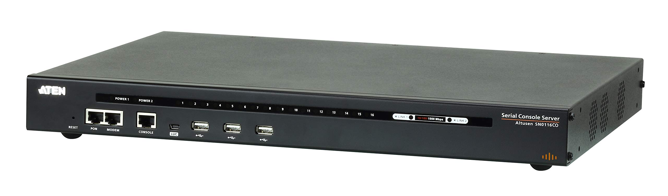 ATEN PREMIUM SN0116CO Serveur console 16P Série Dual-Alim/IP