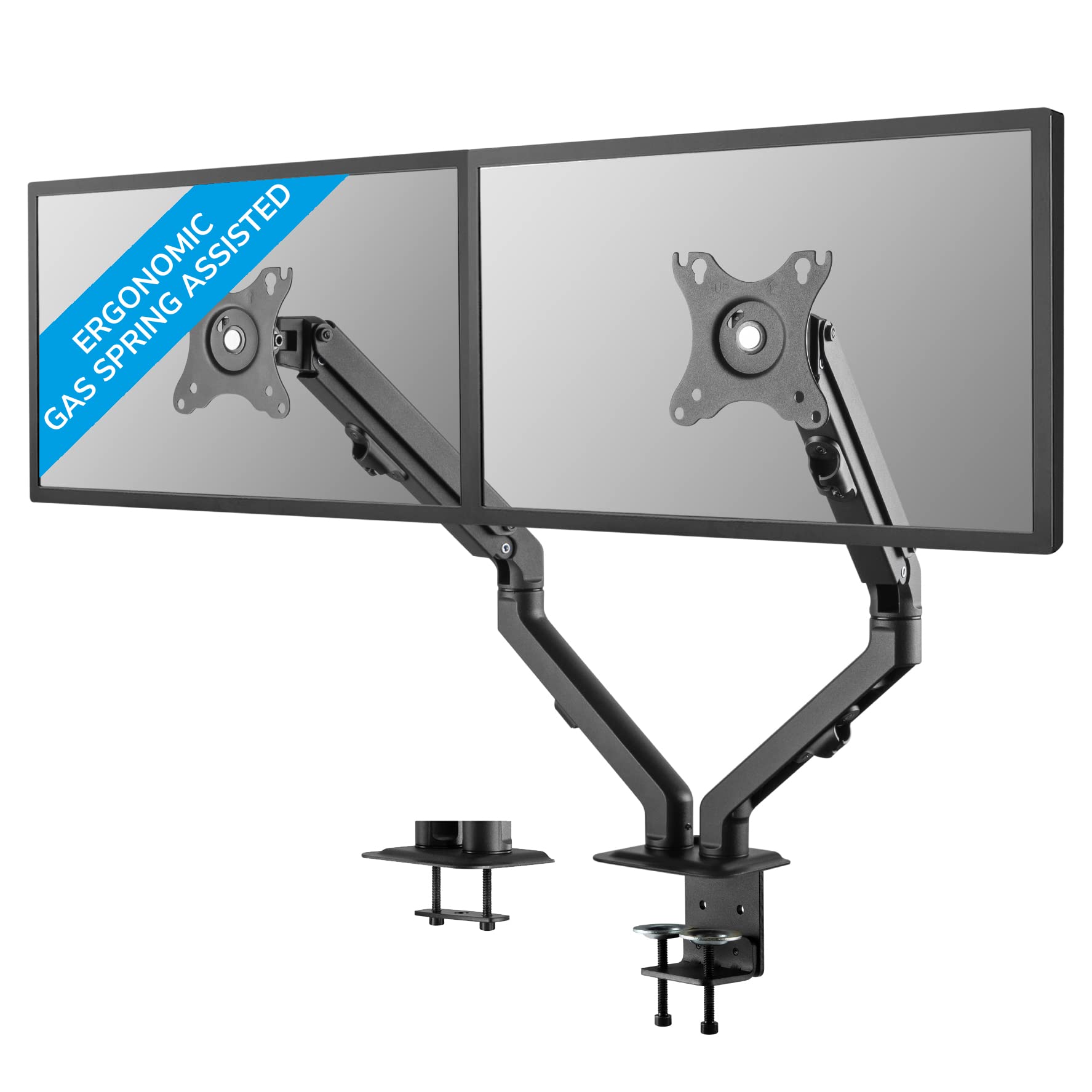 NEOMOUNTS FPMA-D650DBLACK Support décran à fixer 17-27p - ressort hélicoïdal