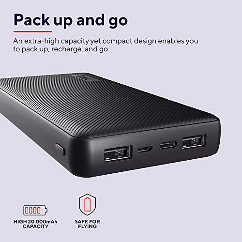TRUST Powerbank PRIMO 20.000 mAh ECO - Black