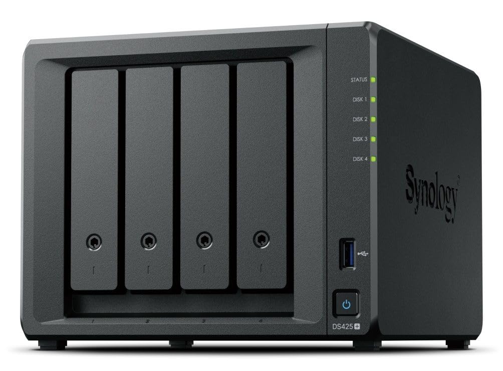 SYNOLOGY DS425+ Desktop 4-BAY Intel Celeron J4125 2Go DDR4 non-ECC