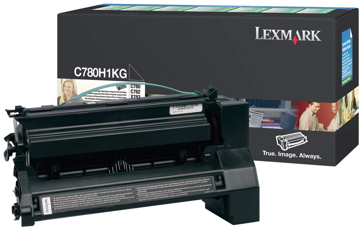 Toner LEXMARK C780H1KG C782, X782e - Noir