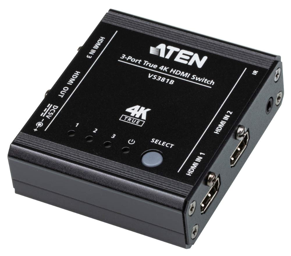 3-Port True 4K HDMI Switch