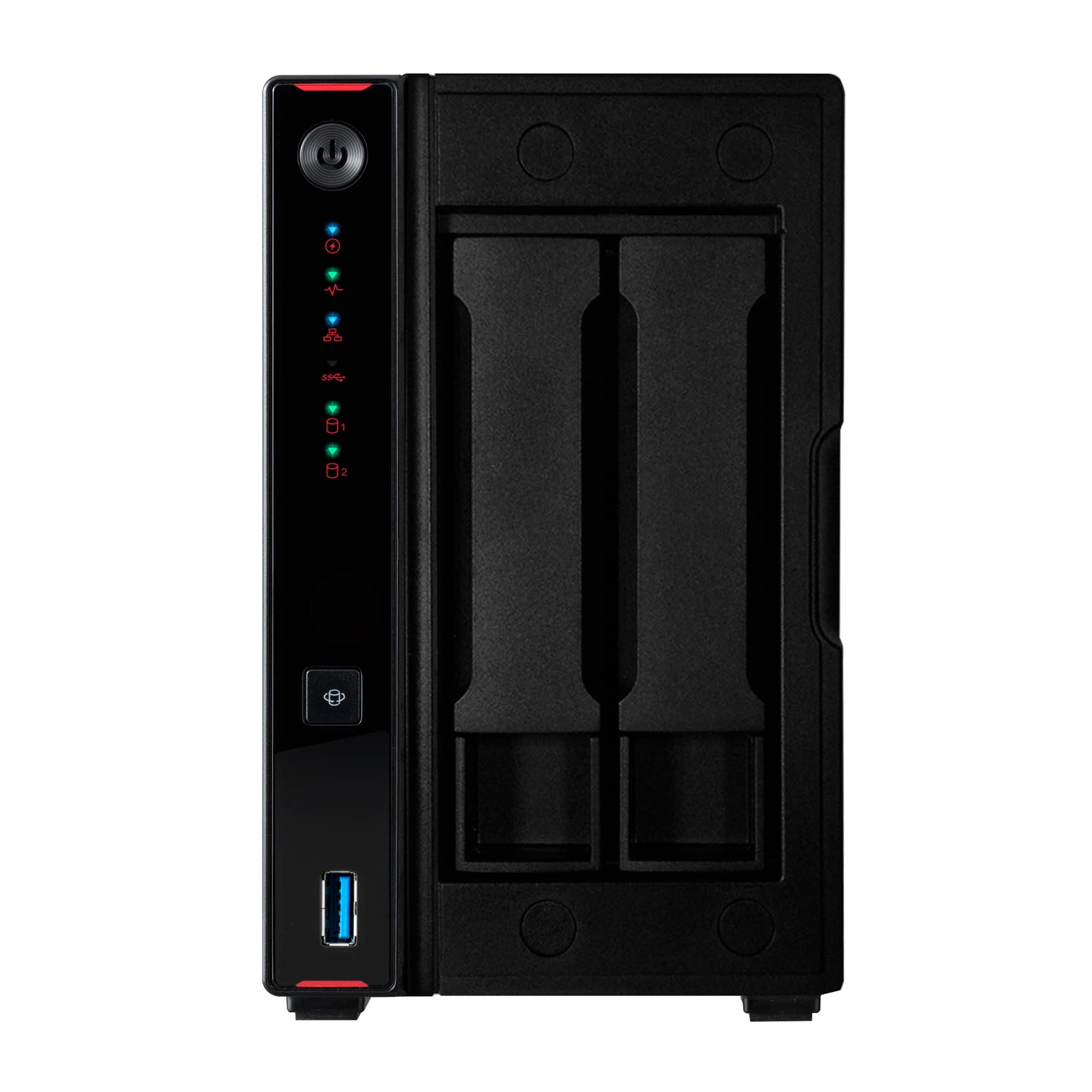 ASUSTOR NIMBUSTOR - AS5402T - NAS 2 baies - Intel Celeron N5105 Quad-Core - 4Go DDR4 - 2.5GbE x2 - NVMe - Tour - Garantie 3 ans