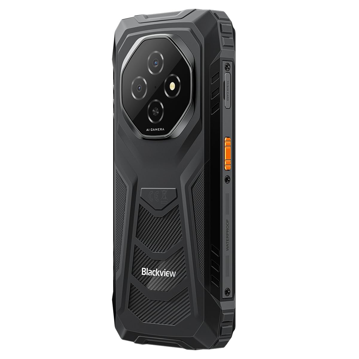 Blackview FORT 1 (6.56'' -  NFC - 256 Go, 6 Go de RAM - 10000mAh) Noir