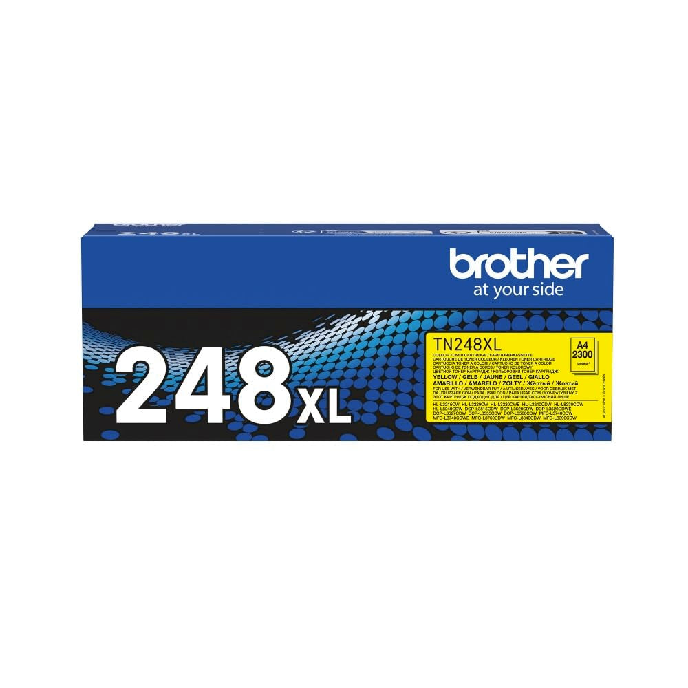 BROTHER TN248XLY Yellow Toner Cartridge ISO Yield 2300 pages