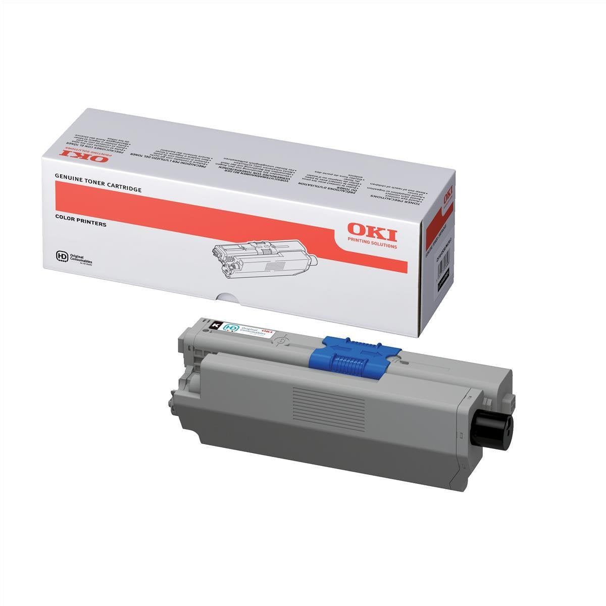 OKI C510, C530, MC561 cartouche de toner noir capacité standard 5.000 pages pack de 1