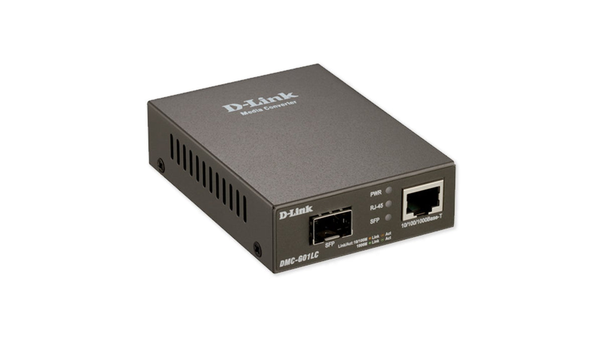 D-LINK 10/100/1000 to SFP Standalone Media Converter