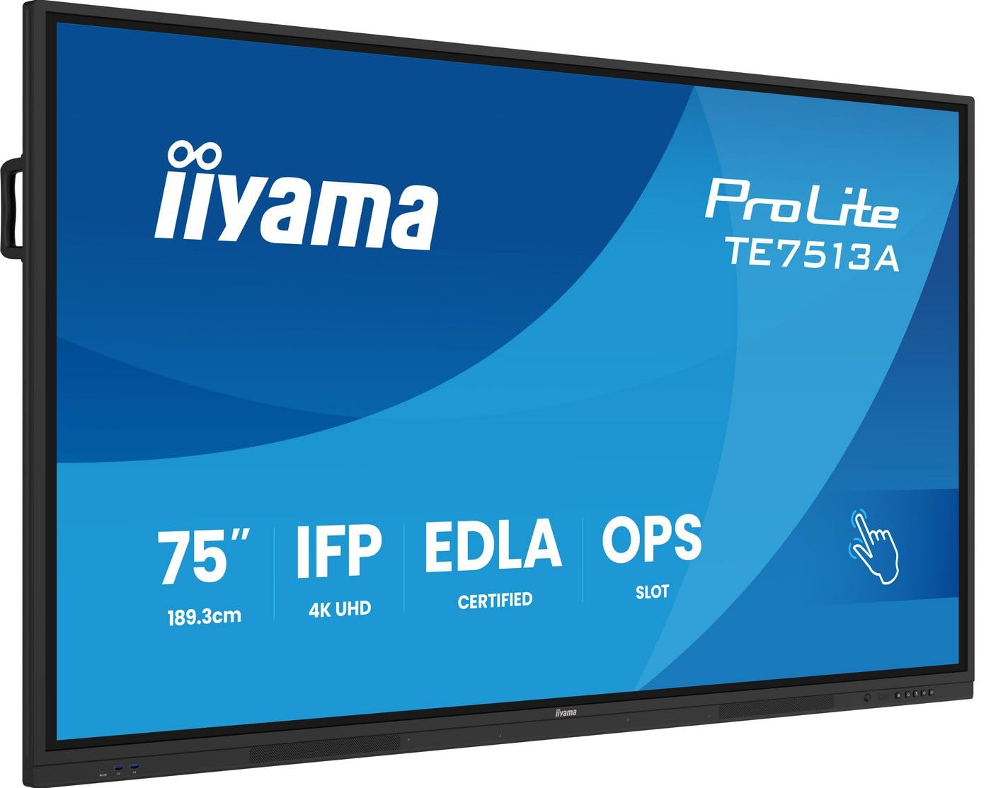 IIYAMA- Afficheur professionnel tactile 75" TE7513A-B1AG