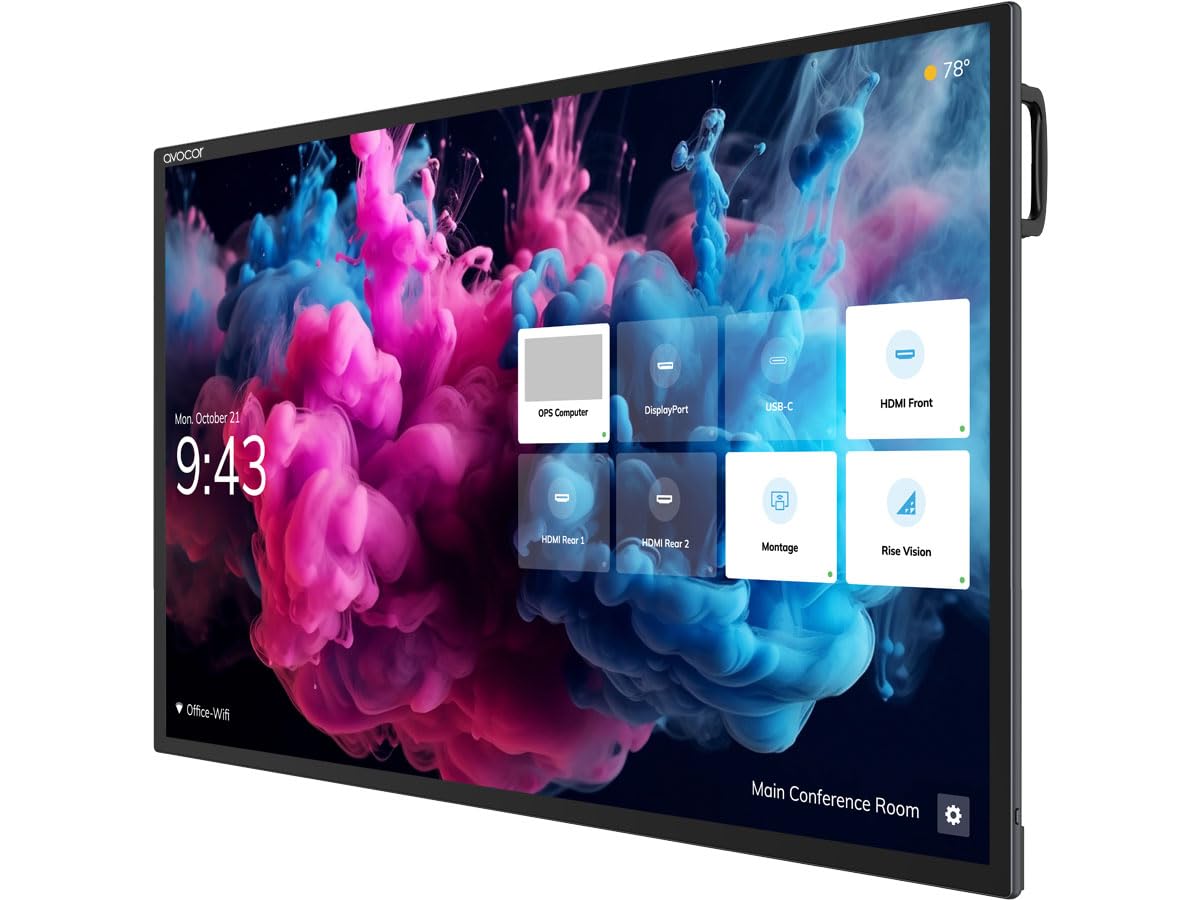 Avocor H-series 86" 4K LED touch display