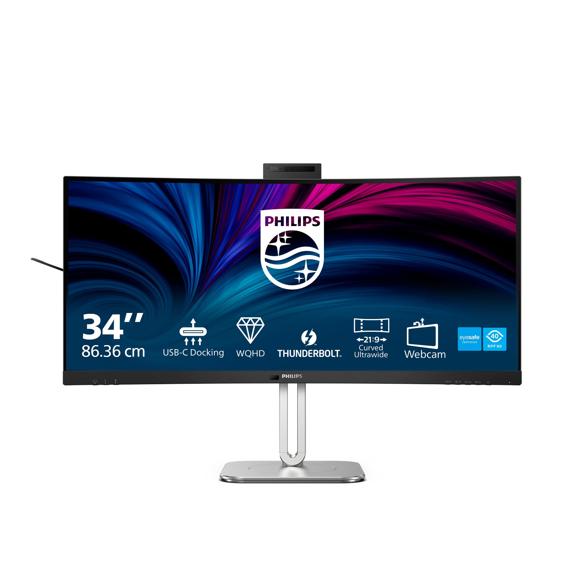 PHILIPS 34B2U6603CH 34p Curved 3440x1440 2xHDMI DP USB