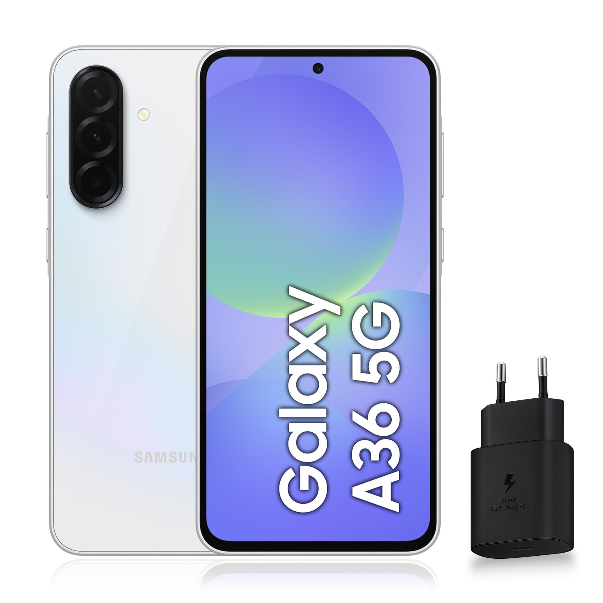 Samsung A366 Galaxy A36 (Double Sim - 6.7" - 128 Go - 6 Go RAM) Blanc