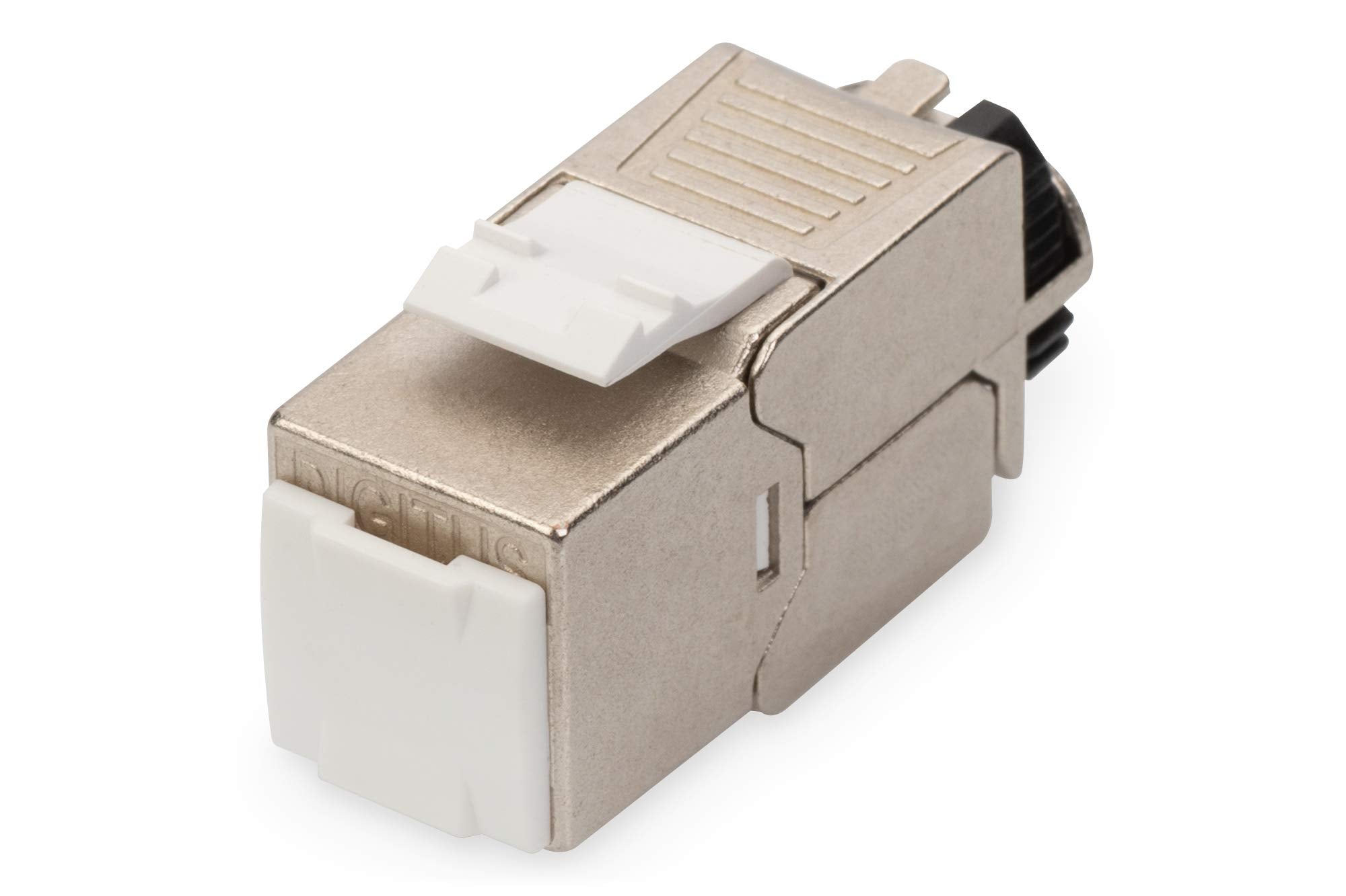 Module Keystone CAT 6A - blindé avec gestionnaire de câbles intelligent - Argent - Rj-45 - 19 g - Chine