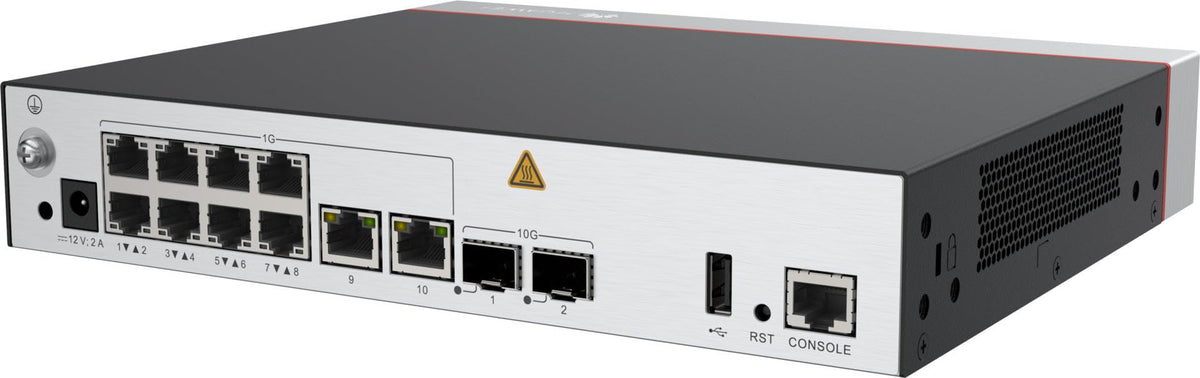 Huawei AP Controller AC650-256AP mainframe (10*GE ports, 2*10GE SFP+ ports, with the AC/DC adapter)
