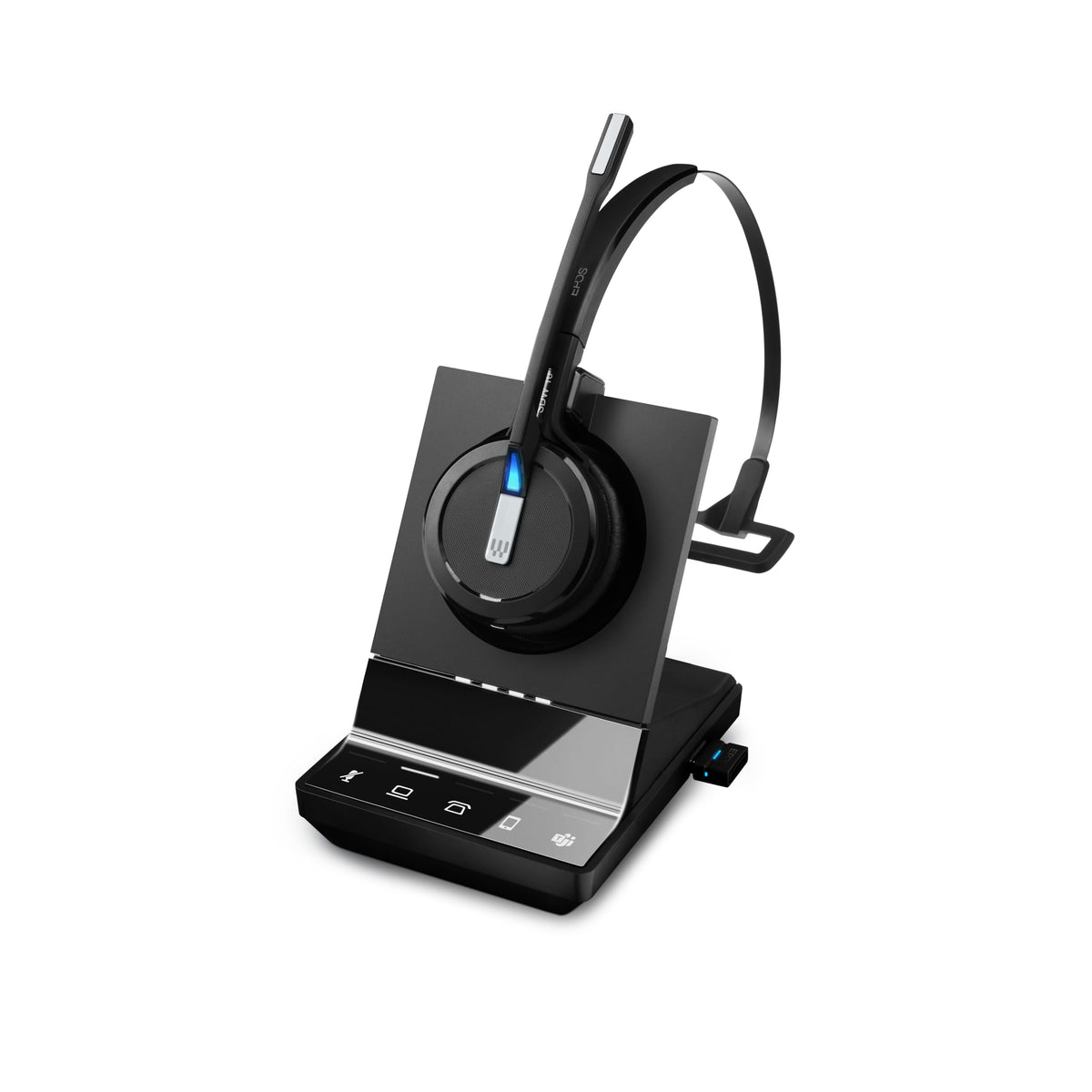 EPOS IMPACT SDW 5016T EU/UK/AUS Wireless DECT Office Headset with base station for phone mobile and PC BT dongle Teams certified