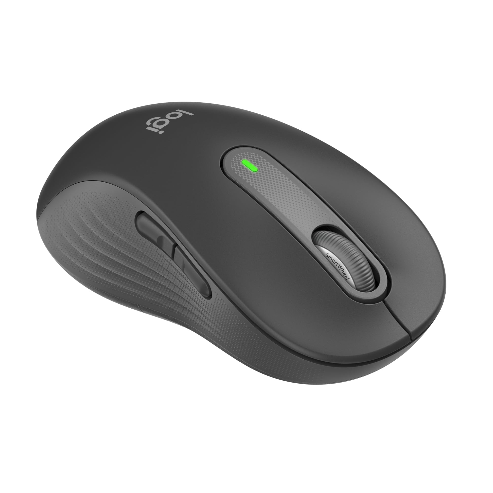 LOGITECH Signature M650 L LEFT Mouse large size left-handed optical 5 buttons wireless Bluetooth 2.4 GHz GRAPHITE