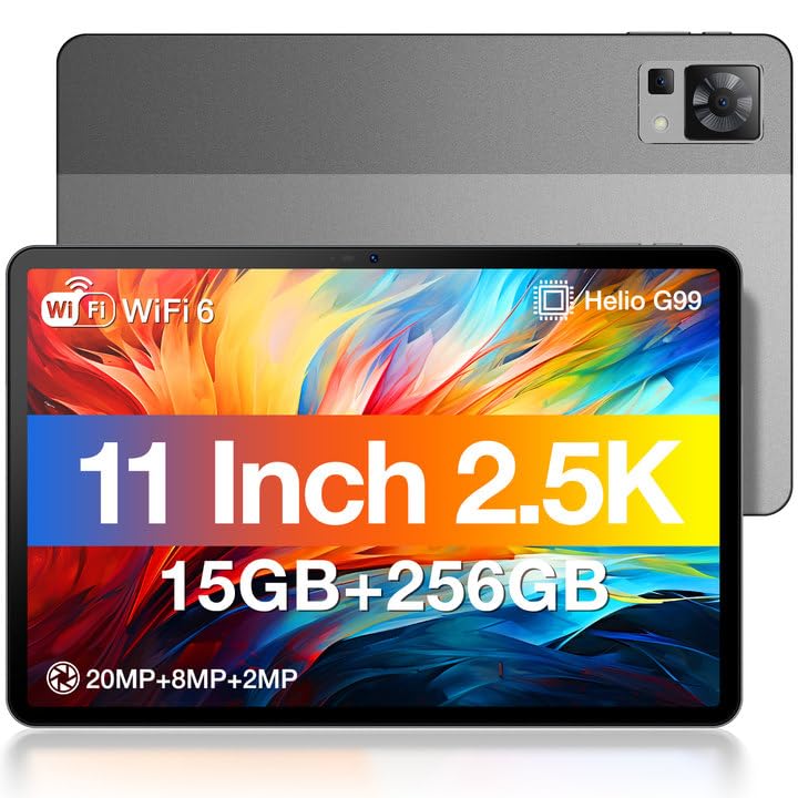 Doogee T30 Pro (Tablette 4G - 11'', 256 Go, 8 Go RAM) Gris