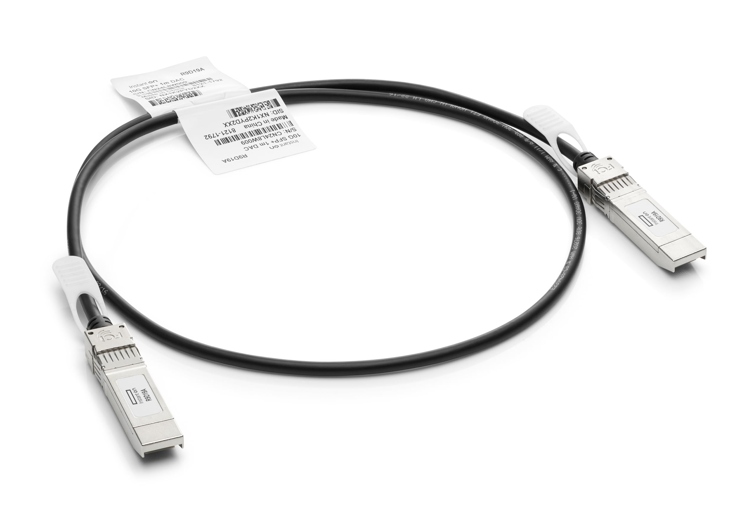 HPE Networking Instant On Câble dattache directe 10GBase SFP+ pour SFP+ 1 m