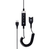 EPOS USB-ED CC 01 MS Adapter cable USB to easy disconnect for using Easy d. HS with PC Skype for business certified