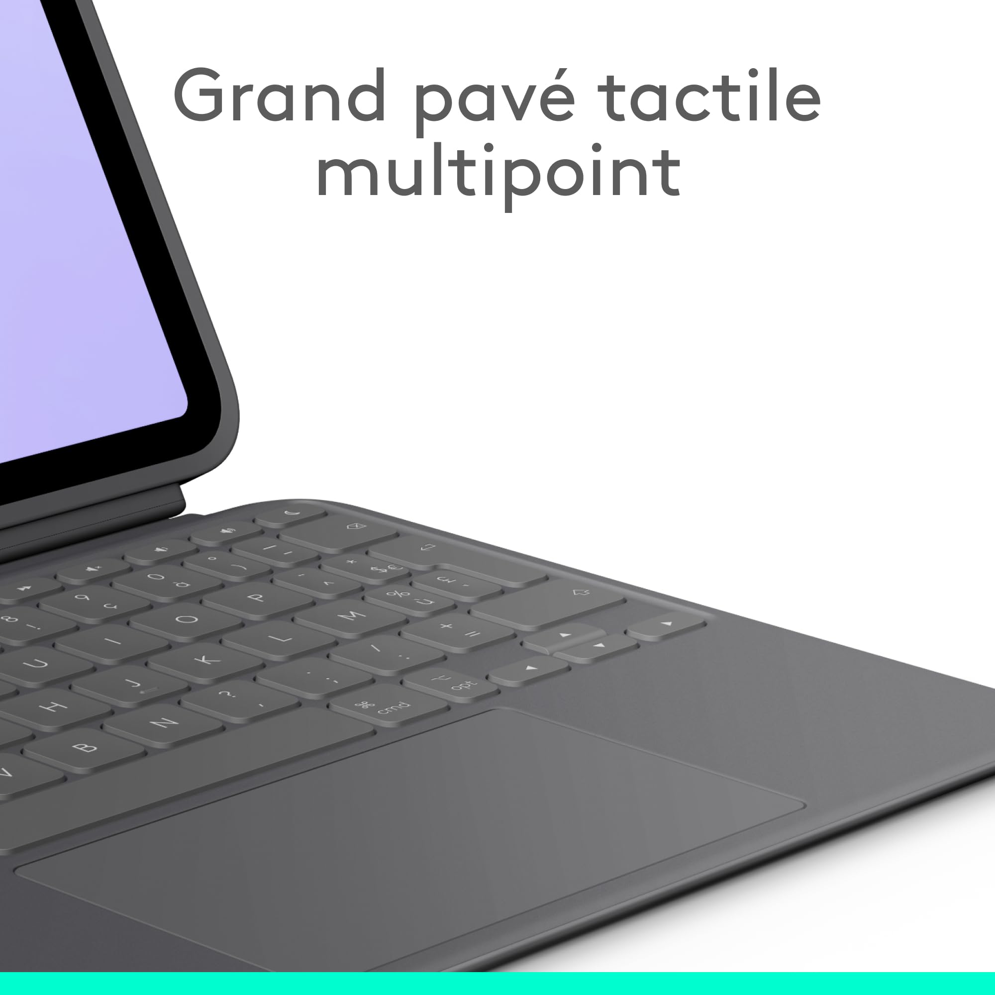 LOGITECH Combo Touch iPad Pro 11p M4 GRAPHITE (FRA)