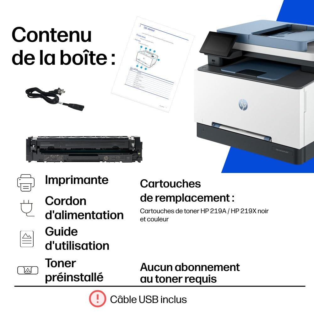 HP Color LaserJet Pro MFP 3302fdw Multifunction printer 216x356mm A4 25ppm 250 Sheets LAN USB 2.0 Wi-Fi