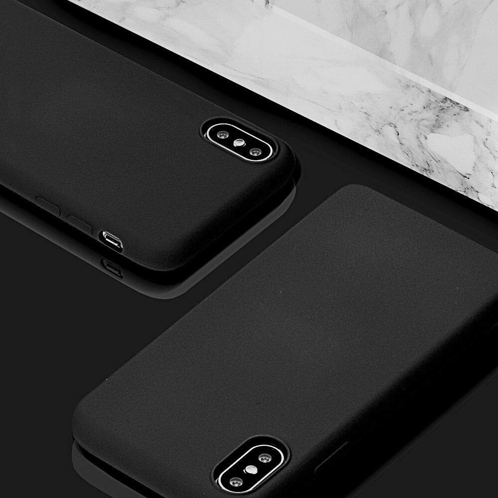 Coque Silicone Pour iPhone 11 Pro Max - Noir - En Vrac