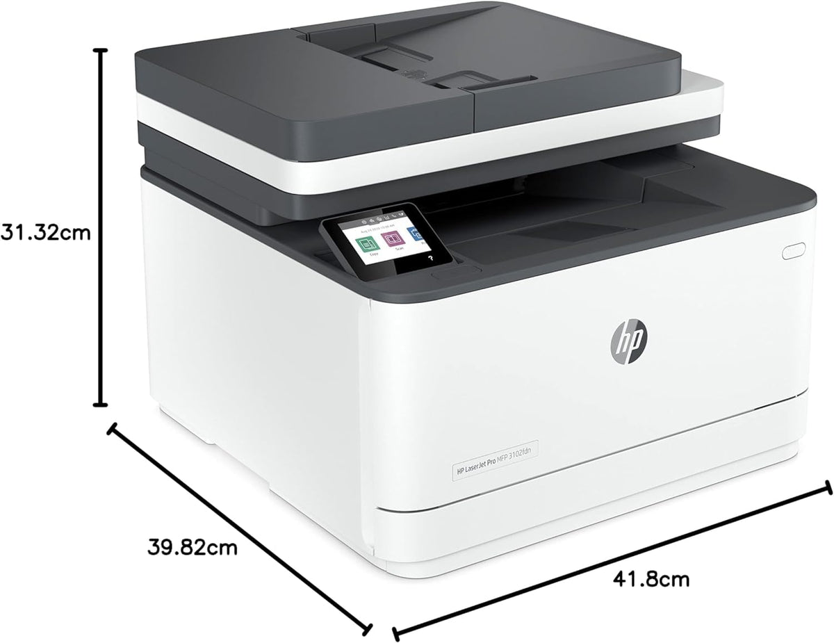 HP LaserJet Pro MFP 3102fdn MFP Mono laser A4 33ppm Copy 33ppm Print 250sheets USB LAN imprimante laser monochrome