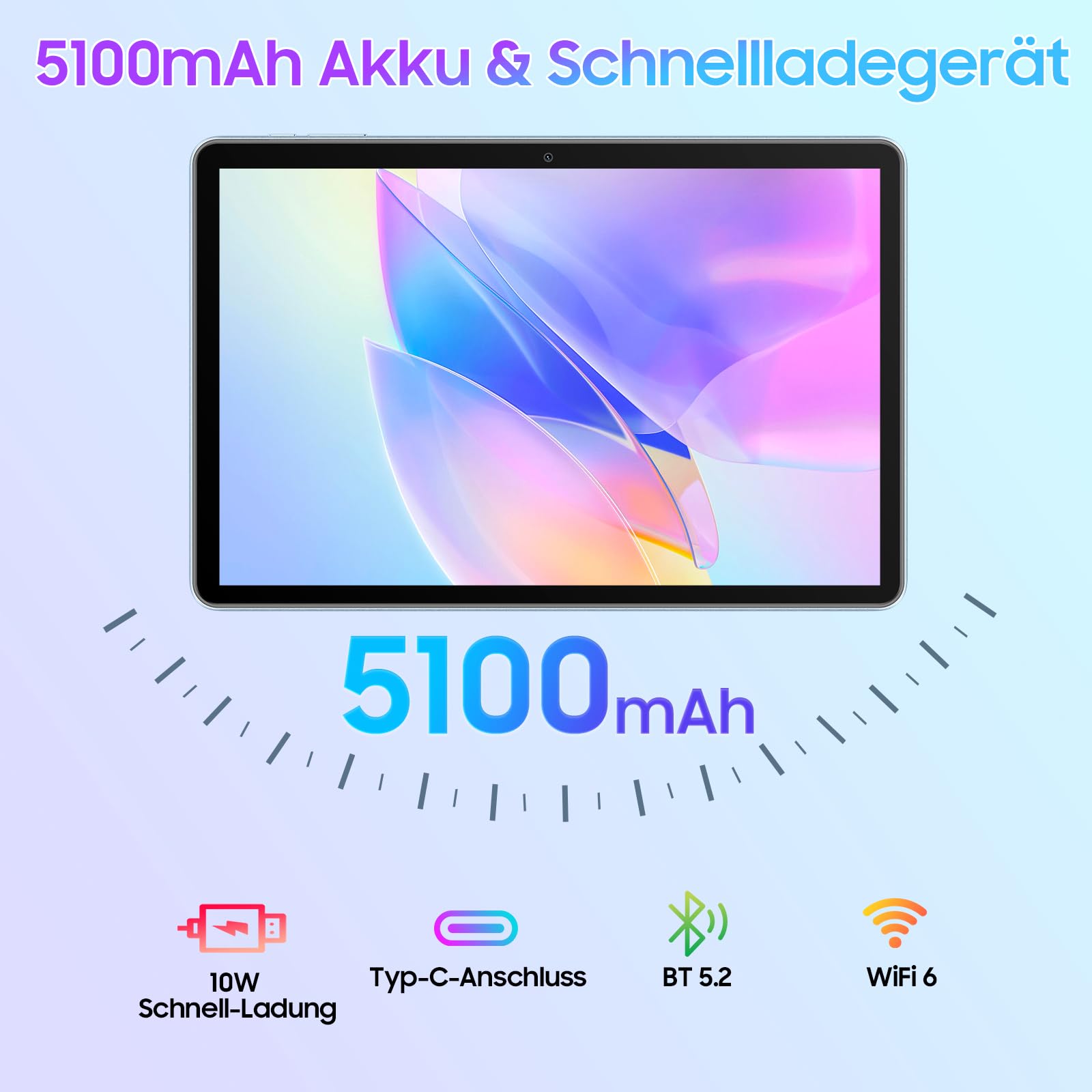 Blackview TAB 30 WiFi (WiFi 6 - 10.1'' - 64 Go, 2 Go RAM) Bleu