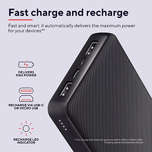 TRUST Powerbank PRIMO 20.000 mAh ECO - Black