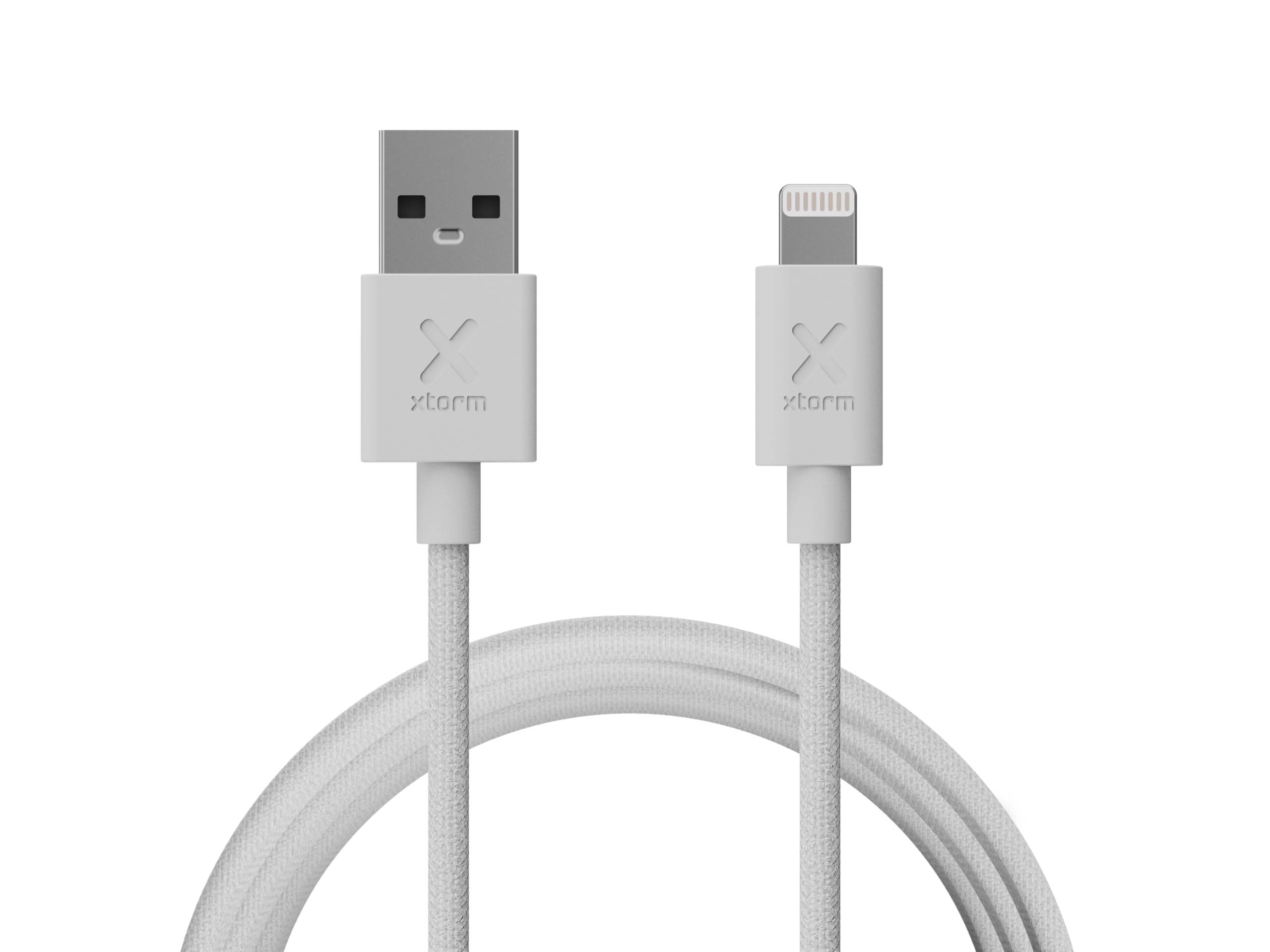 XTorm Cordon USB Type-C vers Lightning Go2 12W 1,0 m, blanc