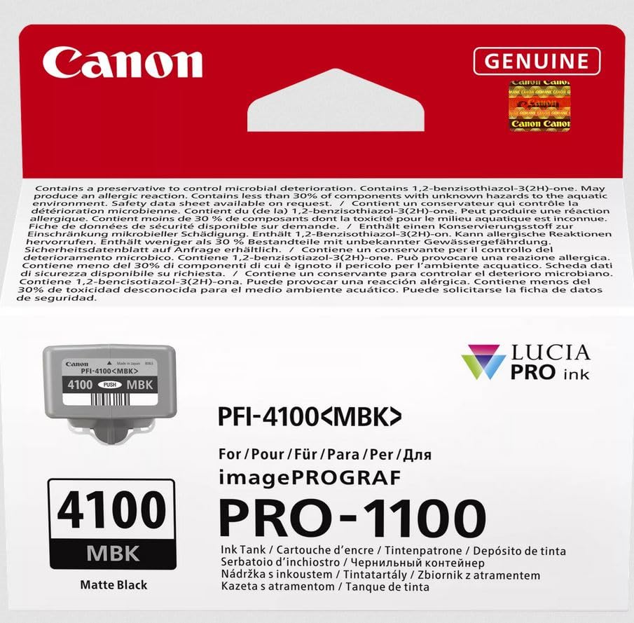 CANON INK PFI-4100 Matte black tank