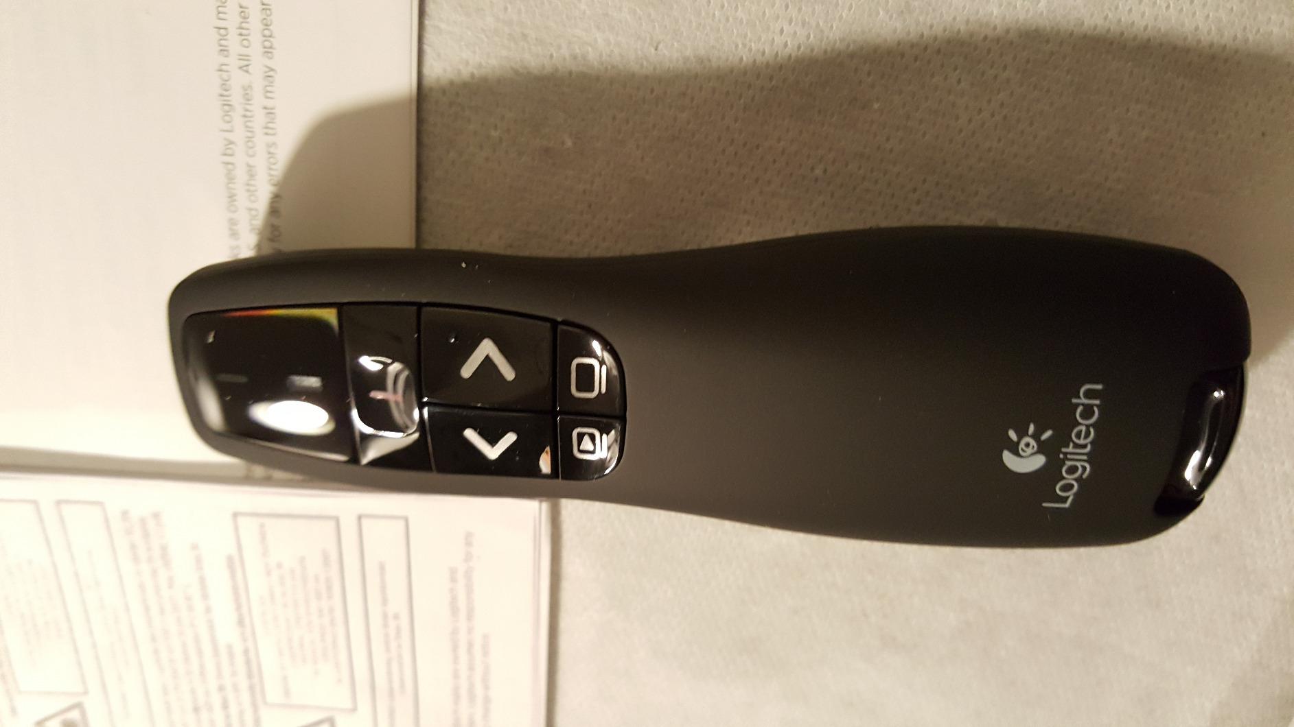 LOGITECH Wireless Presenter R400 Presentation remote control RF