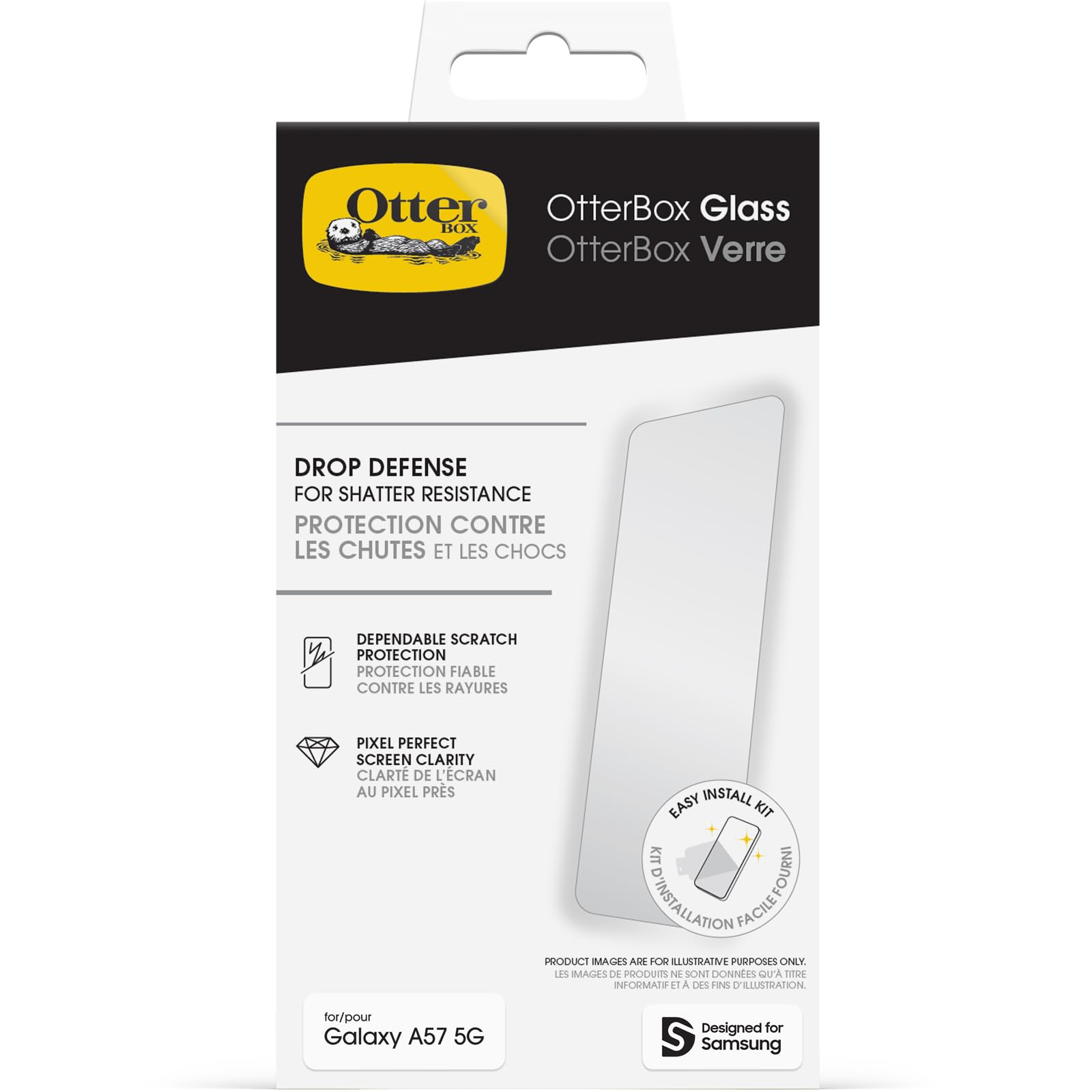 OtterBox Glass Samsung A57 5G - clear