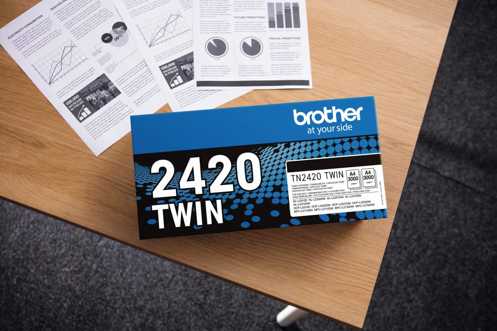 BROTHER TN2420 TWIN-pack black toners BK 3000pages/cartridge