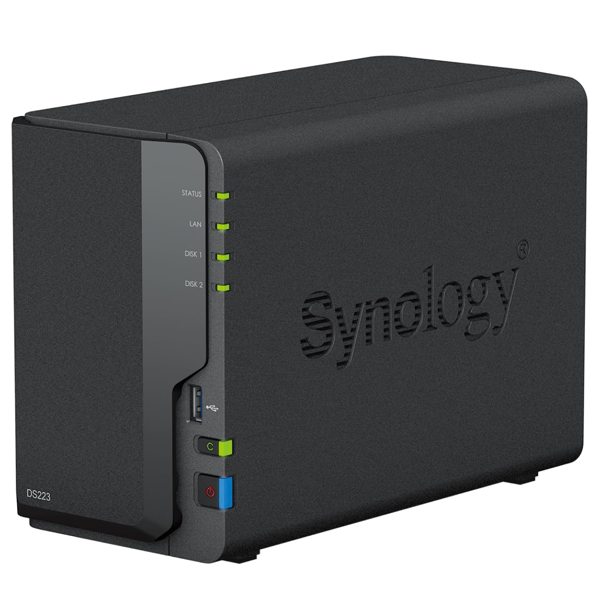 SYNOLOGY DS223 Desktop 2-BAY QUAD CORE 2Go RAM