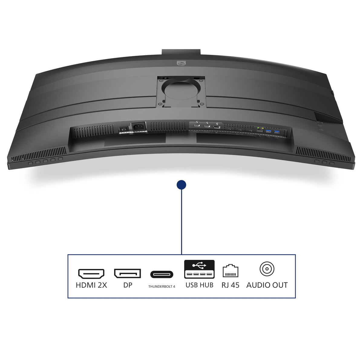 PHILIPS 34B2U6603CH 34p Curved 3440x1440 2xHDMI DP USB
