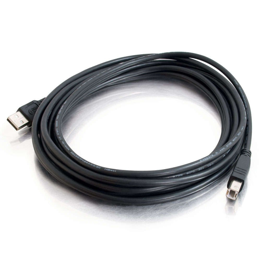 Cbl/1m USB 2.0 A/B Black