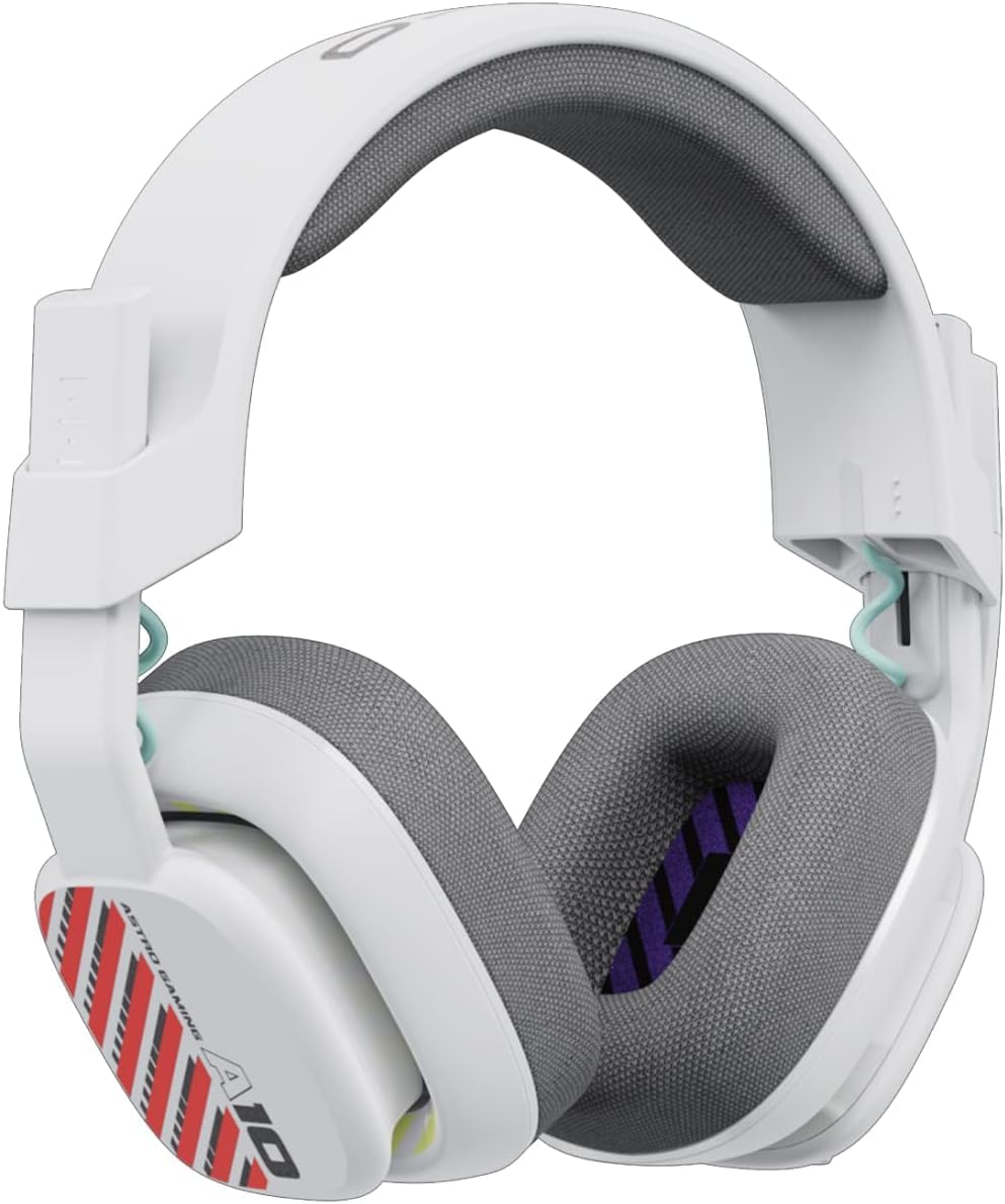 LOGITECH Astro Gaming A10 Gen 2 Headset full size wired 3.5 mm jack white/PS