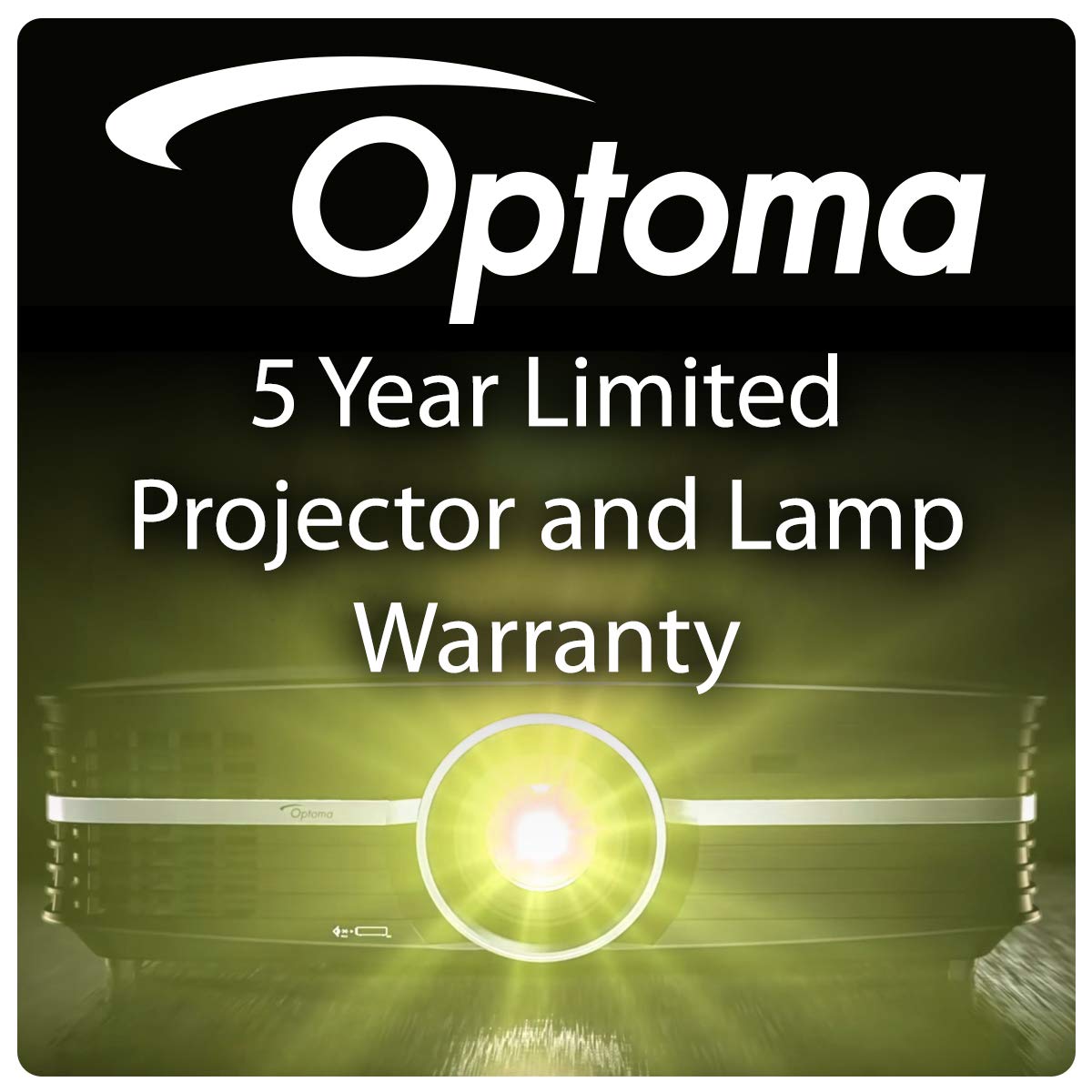 OPTOMA Extension de garantie BtoB projecteur et lampe à 5 ans / 2000 h pour la lampe au 1er des deux termes échus
