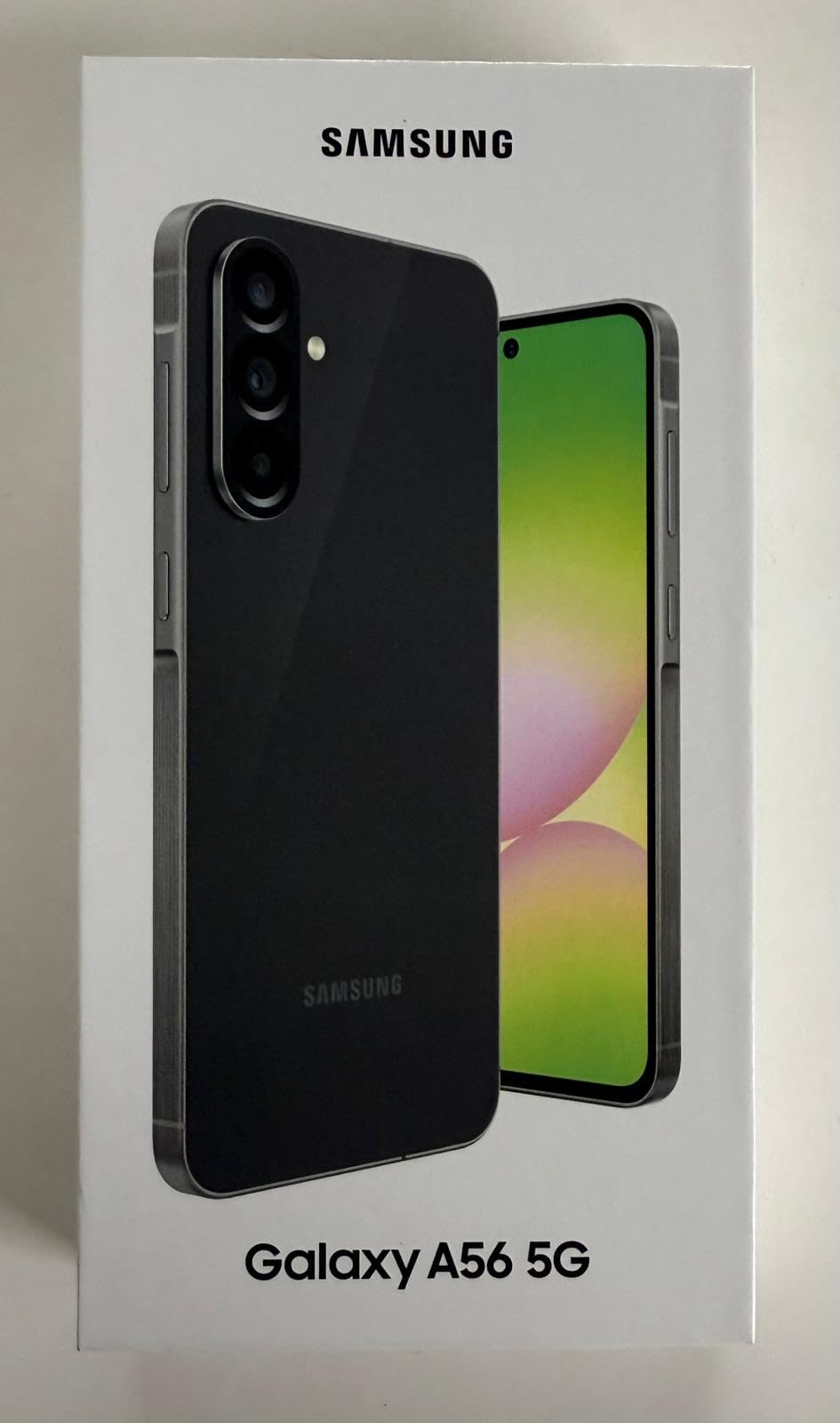 Samsung A566 Galaxy A56 (Double Sim - 6.7", 128 Go, 8 Go RAM - No EU, Garantie 2 ans par HEM) Graphite