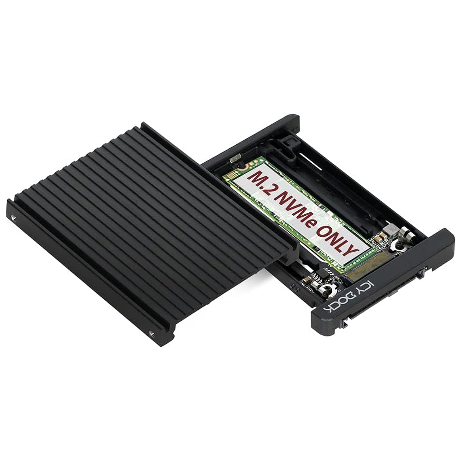 ICY DOCK MB705M2P-B Berceau 2,5" U.2. pour SSD M.2. NVMe