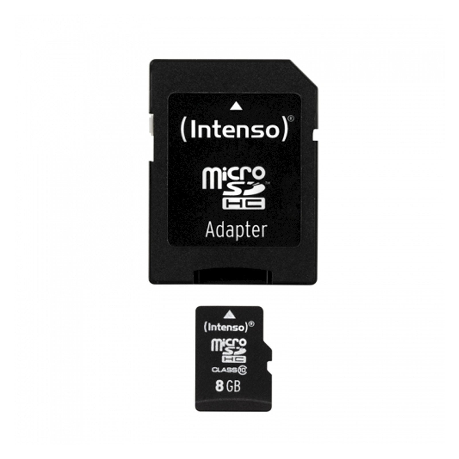 INTENSO Carte MicroSDHC Class 10 - 8 Go