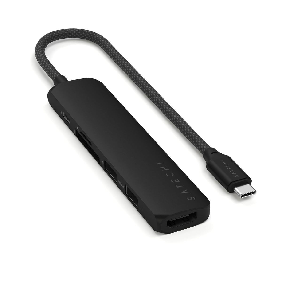 6-IN-1 USB-C MULTIPORT ADAPTER BLACK