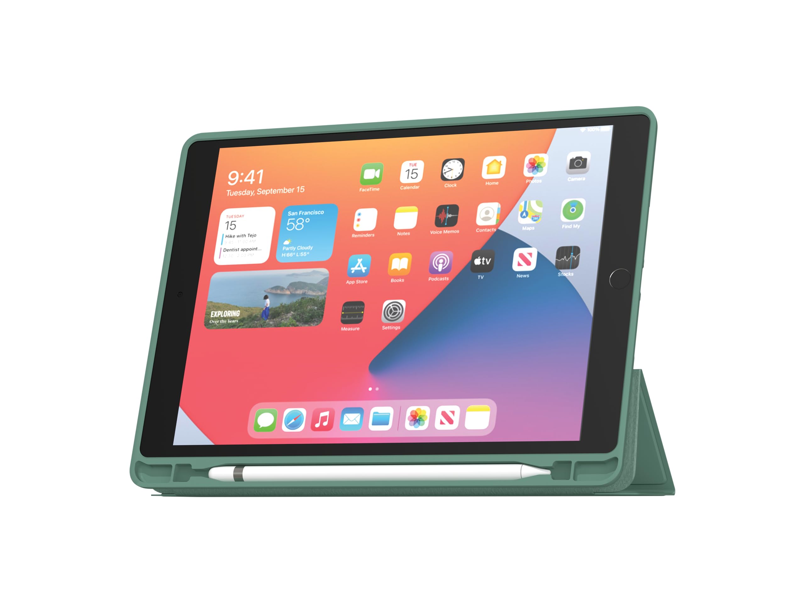 FOLIO SLIMSKIN IPAD AIR 4/5 GEN GREEN