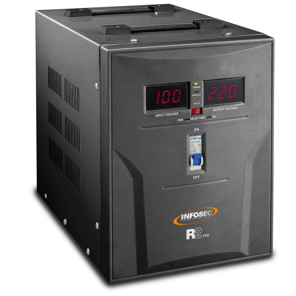 INFOSEC Régulateur de tension R2 PRO 3000 VA