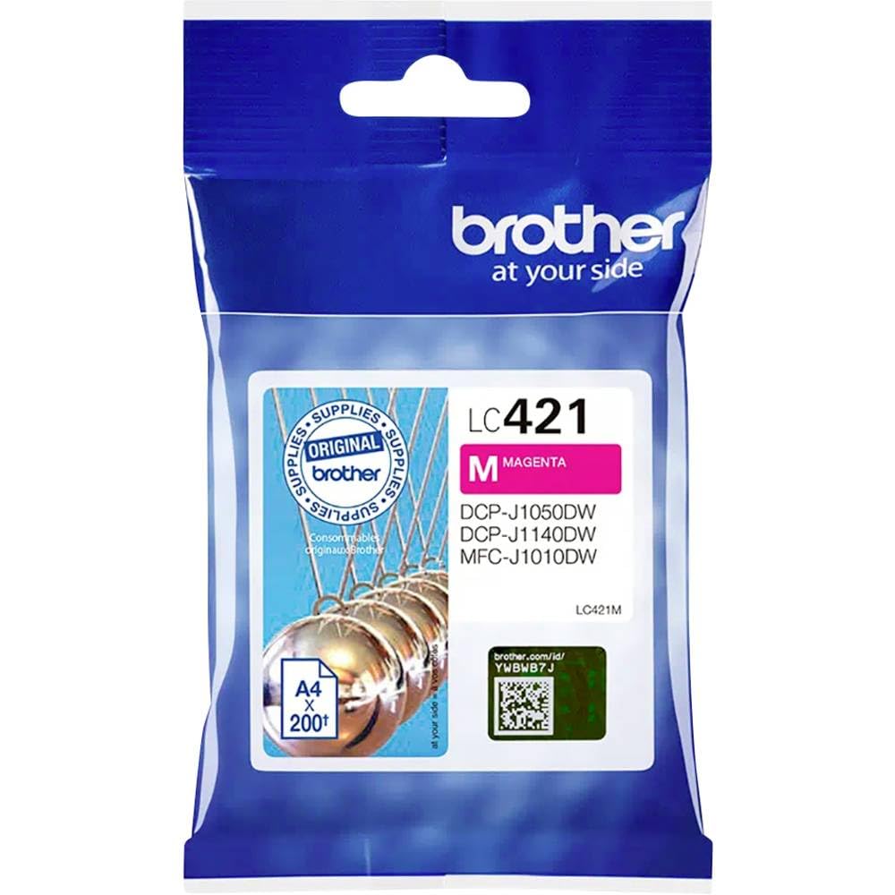 BROTHER 200-page standard capacity Magenta ink cartridge for DCP-J1050DW MFC-J1010DW and DCP-J1140DW