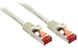 LINDY Basic Cat.6 S/FTP Cable Grey 0.5m Patch Cable